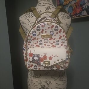 Nyaruto White Cherry Blossom Mini Backpack